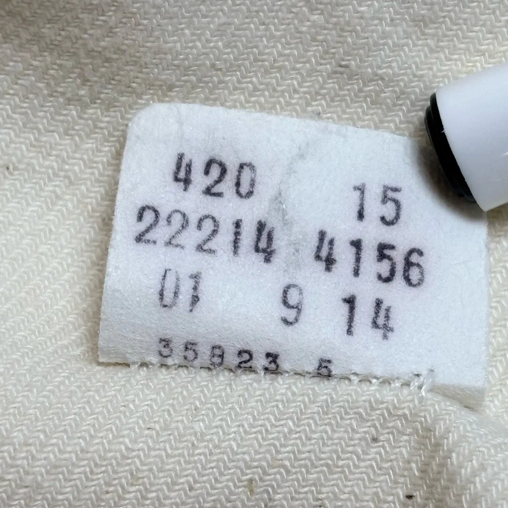 Vintage 70s Levi’s Flared Pants Men’s 30x30 Cream White Tab‎ Style 2214-4156